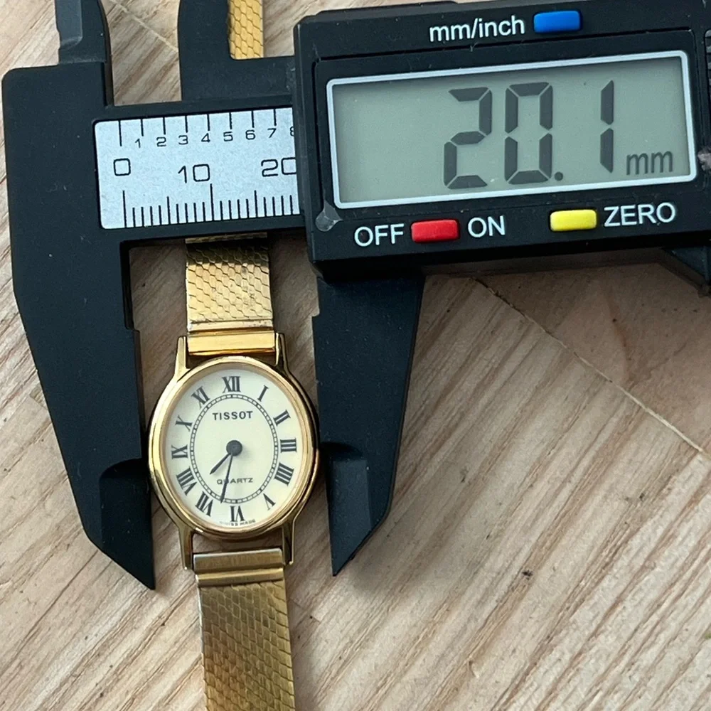 Tissot Gold Plated Super Rare Luxury Vintage Ladies Watch Gold Bracelet